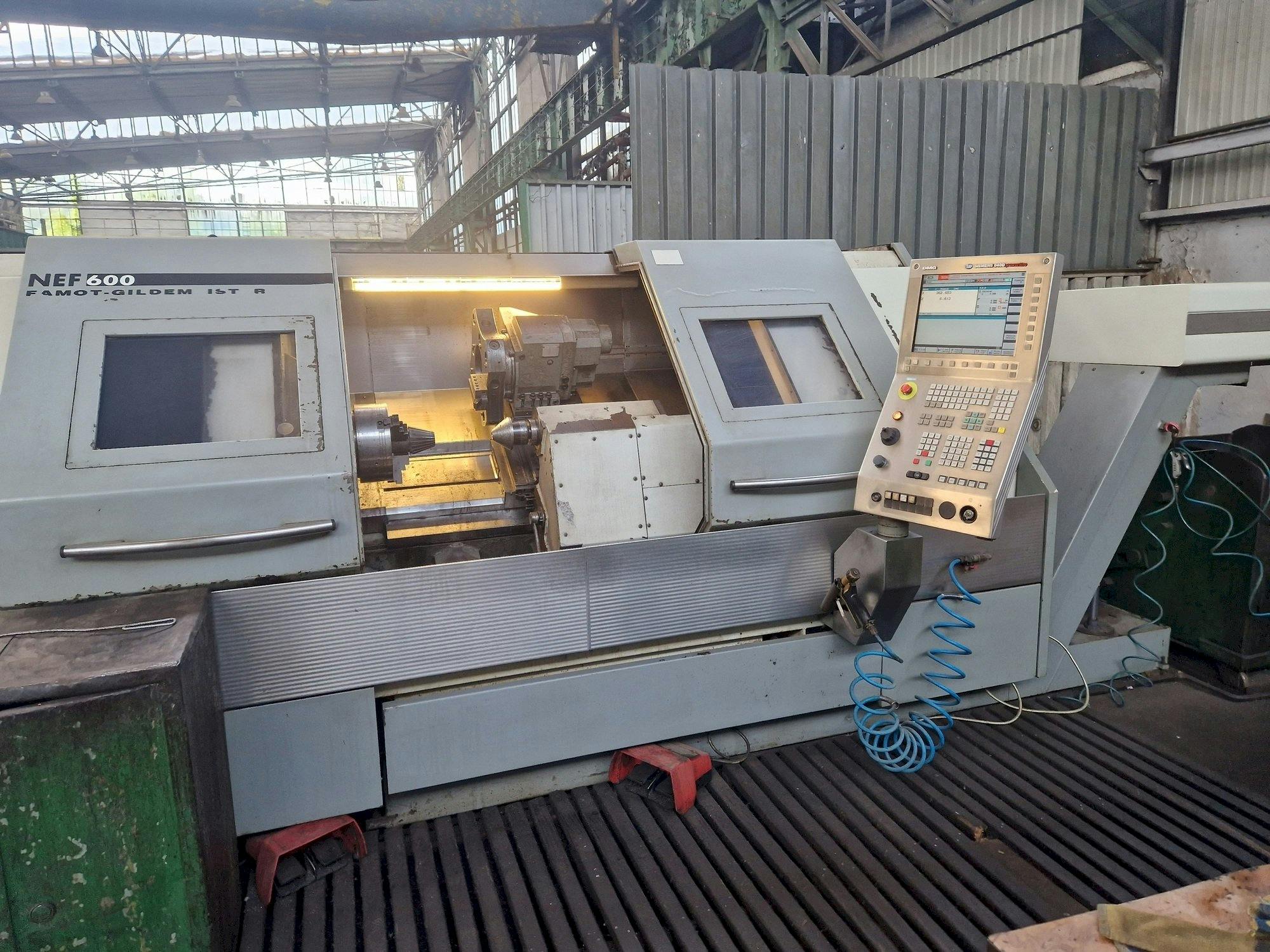 Vue de face de la machine DMG GILDEMEISTER NEF 600