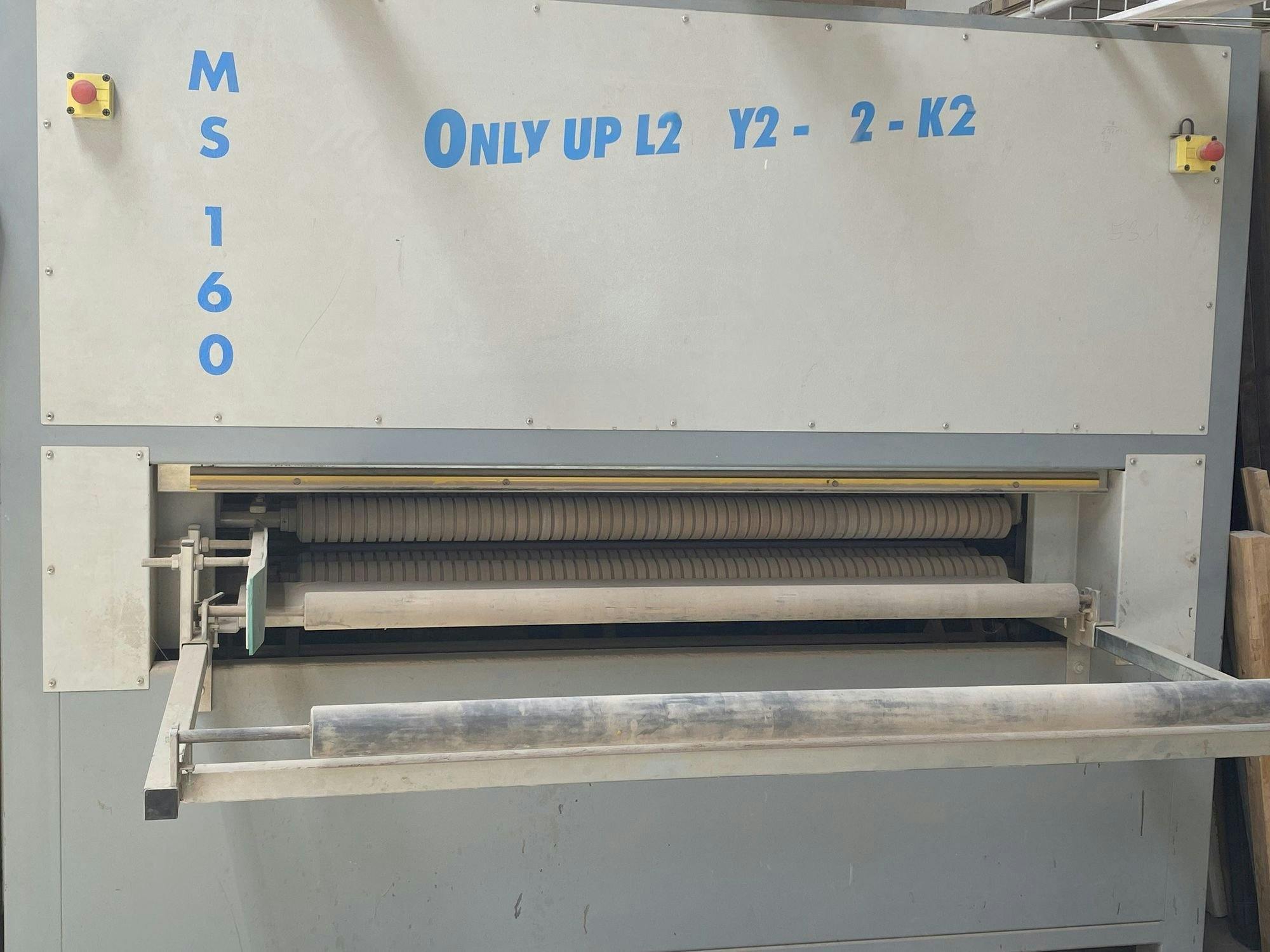 Vue de face de la machine MS 160 ONLY UP L2-Y1-X1-K2