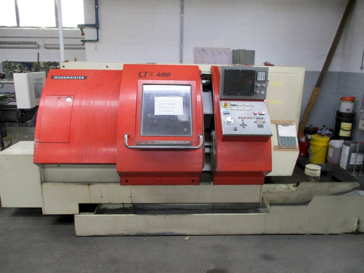 Vue de face de la machine Gildemeister CTX 400