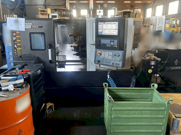 Vue de face de la machine DOOSAN LYNX 2100 LMB